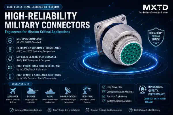 What Are the Latest Trends in High-Reliability Military Connectors?